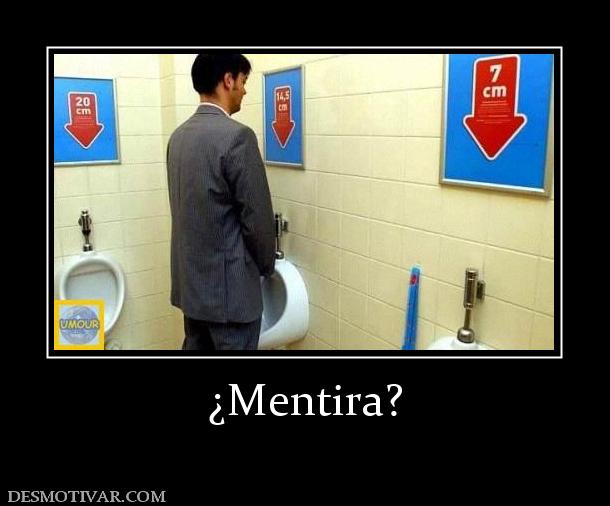 ¿Mentira?