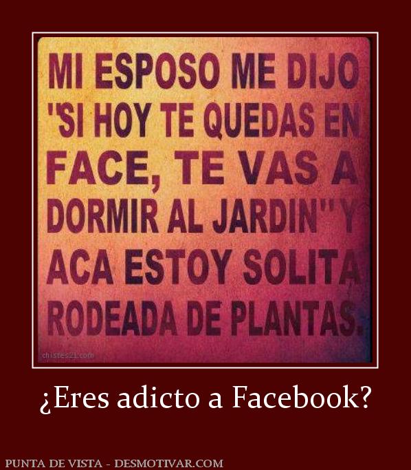 ¿Eres adicto a Facebook?