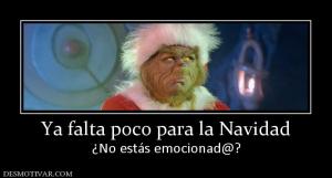 Ya falta poco para la Navidad ¿No estás emocionad@?