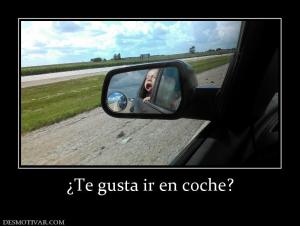 ¿Te gusta ir en coche?