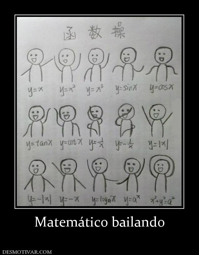 Matemático bailando