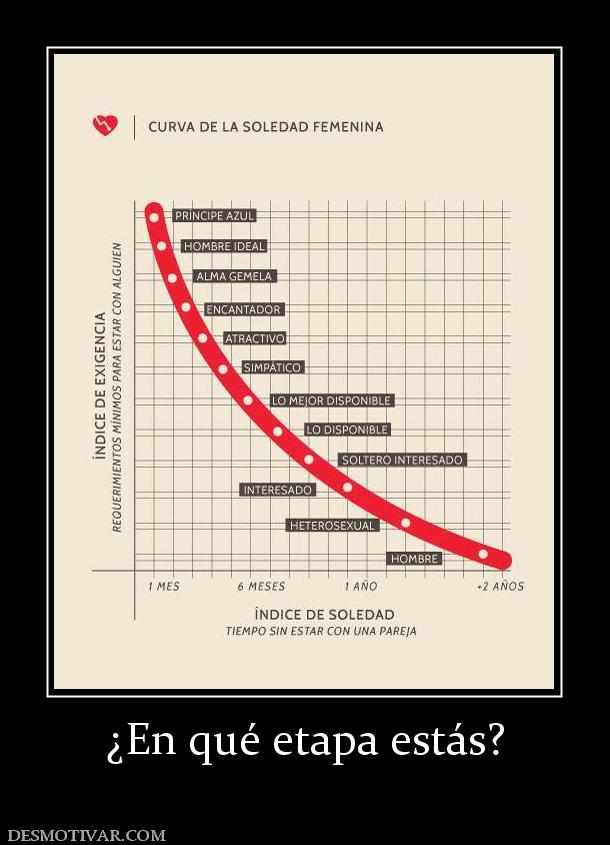 ¿En qué etapa estás?