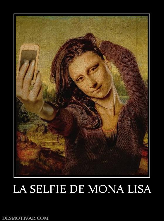 LA SELFIE DE MONA LISA