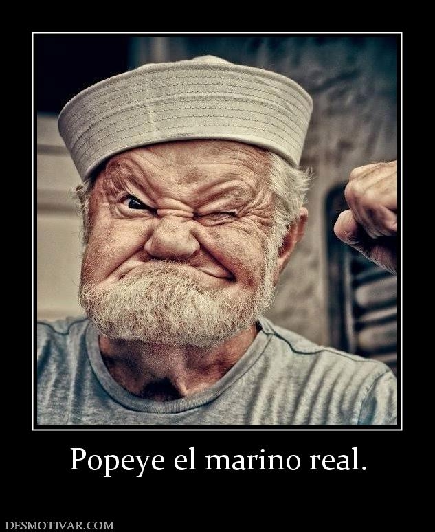 Popeye el marino real.