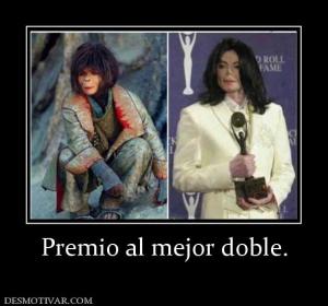 Premio al mejor doble.