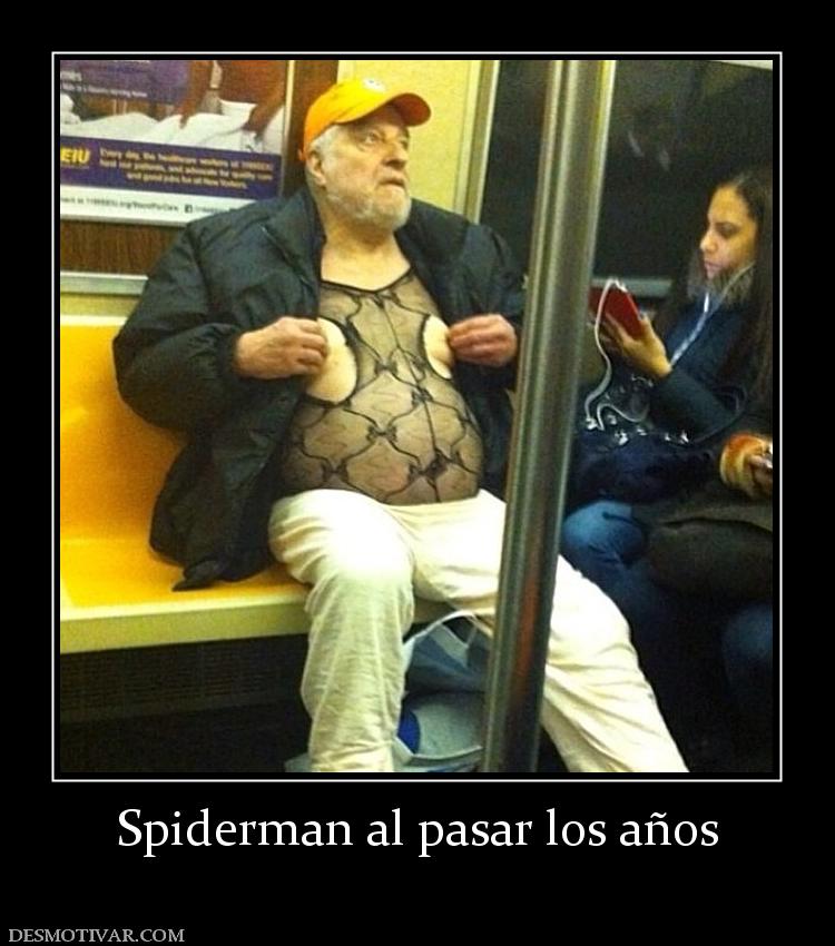 Spiderman al pasar los años