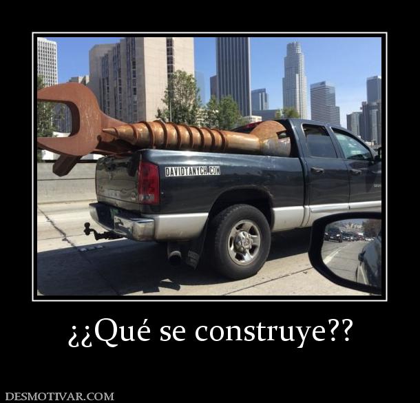 ¿¿Qué se construye??