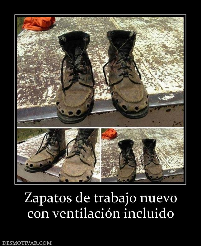 Zapatos de trabajo nuevo con ventilación incluido