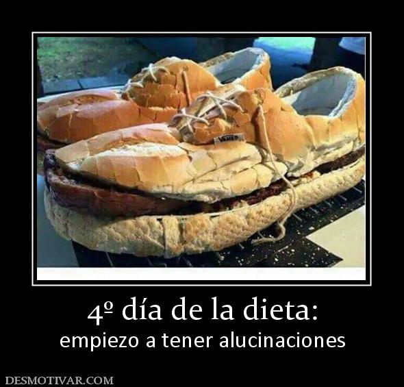 4º día de la dieta: empiezo a tener alucinaciones