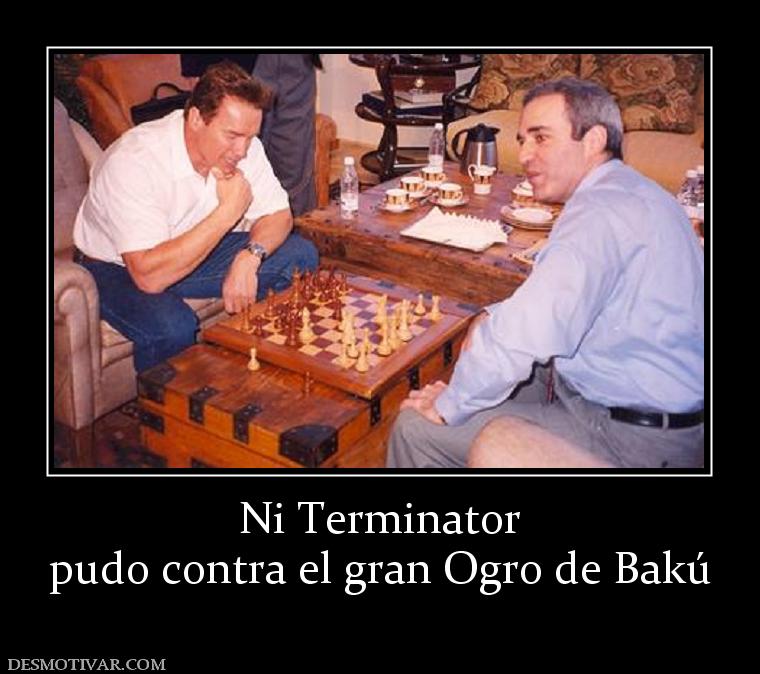 Ni Terminator pudo contra el gran Ogro de Bakú