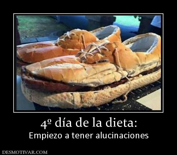 4º día de la dieta: Empiezo a tener alucinaciones