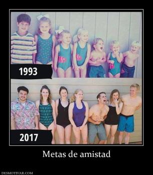 Metas de amistad