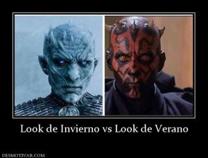 Look de Invierno vs Look de Verano