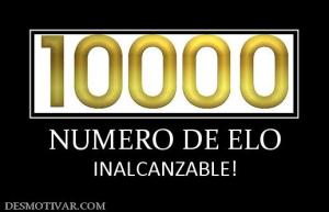 NUMERO DE ELO INALCANZABLE!