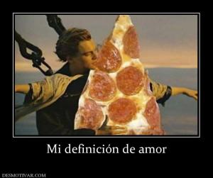 Mi definición de amor