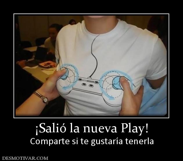 ¡Salió la nueva Play! Comparte si te gustaría tenerla