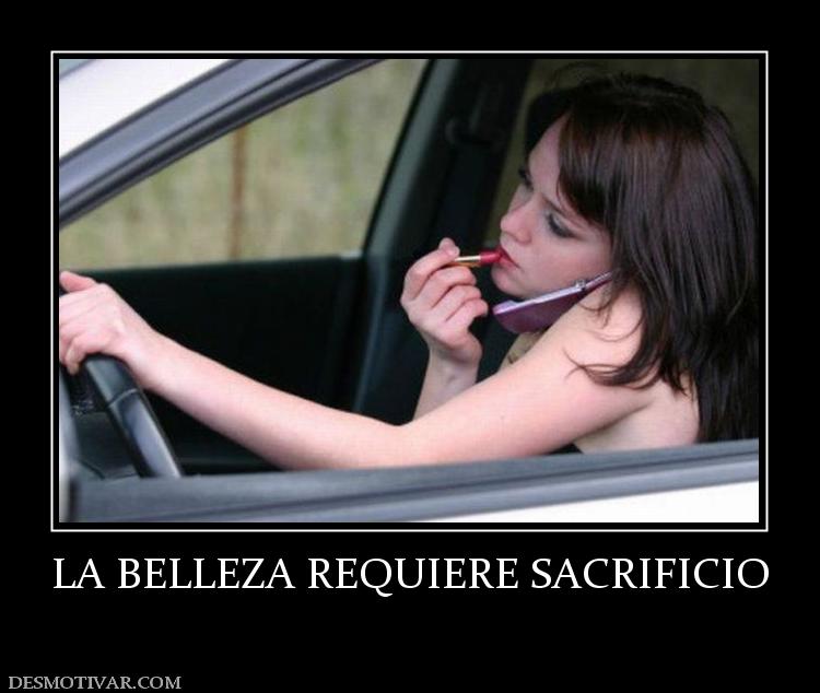 LA BELLEZA REQUIERE SACRIFICIO