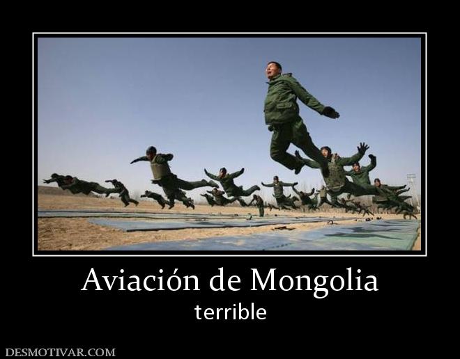 Aviación de Mongolia terrible