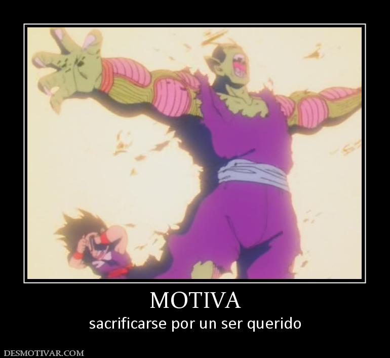 MOTIVA sacrificarse por un ser querido