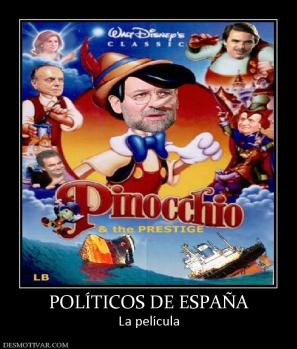 POLÍTICOS DE ESPAÑA La película