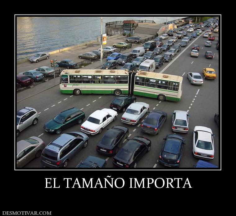 EL TAMAÑO IMPORTA