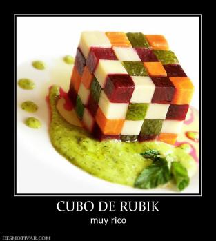 CUBO DE RUBIK muy rico