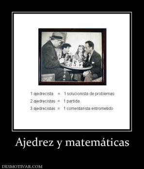 Ajedrez y matemáticas