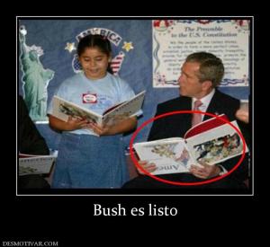 Bush es listo