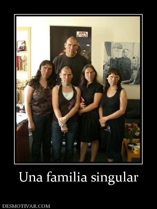 Una familia singular