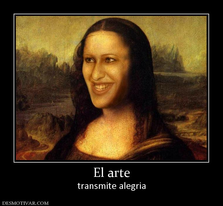 El arte transmite alegria