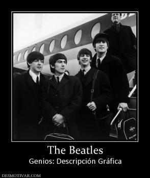 The Beatles Genios: Descripción Gráfica