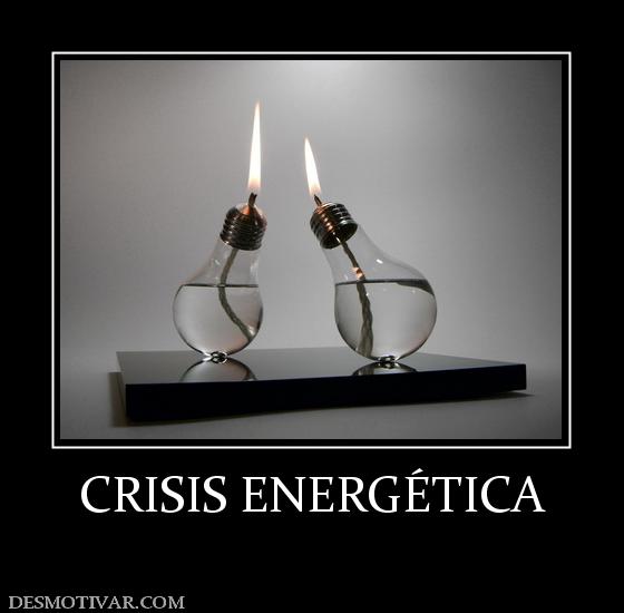 CRISIS ENERGÉTICA