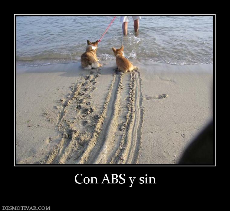 Con ABS y sin