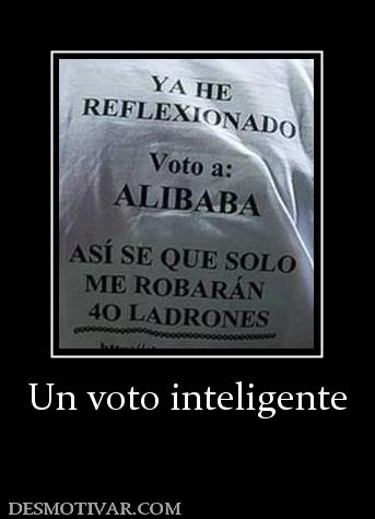 Un voto inteligente