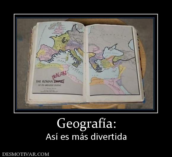 Geografía: Así es más divertida