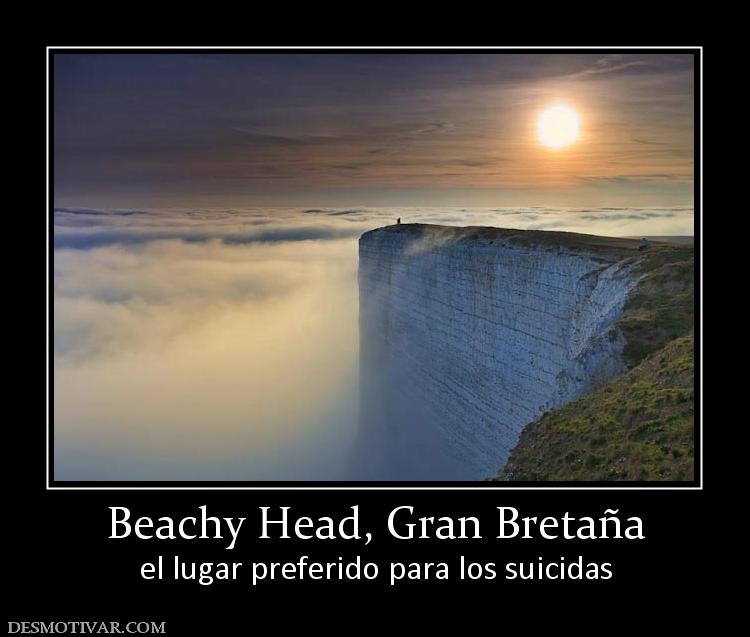 Beachy Head, Gran Bretaña el lugar preferido para los suicidas