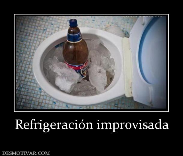 Refrigeración improvisada