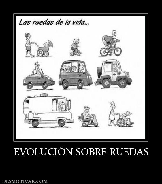 EVOLUCIÓN SOBRE RUEDAS