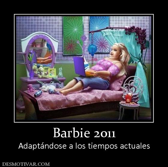 Barbie 2011 Adaptándose a los tiempos actuales