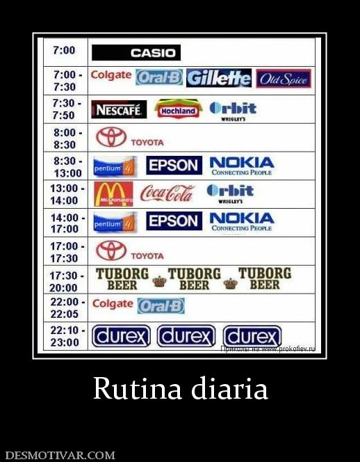 Rutina diaria