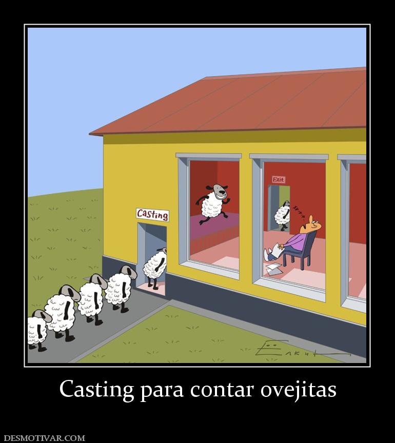 Casting para contar ovejitas