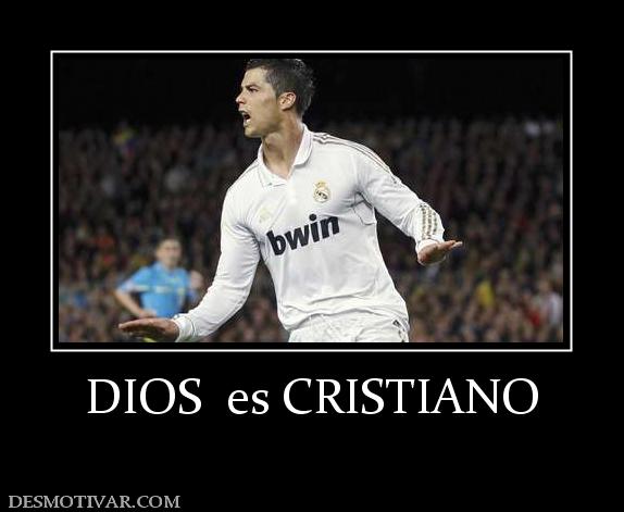 DIOS  es CRISTIANO