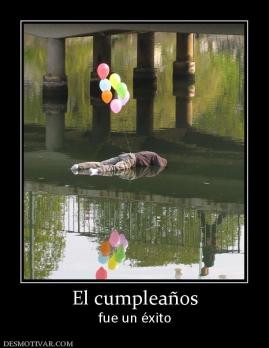 El cumpleaños fue un éxito