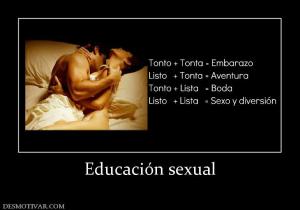 Educación sexual