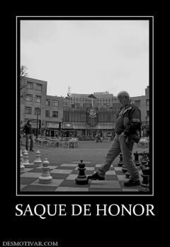 SAQUE DE HONOR