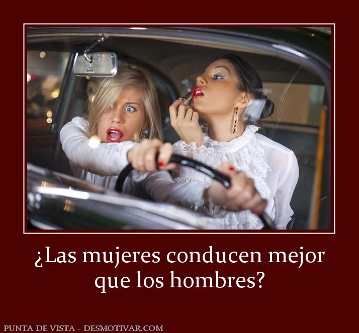 ¿Las mujeres conducen mejor que los hombres?